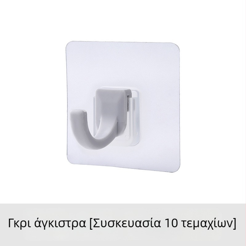 Moni PVC κόλλα κρεμάστρα για οικιακή χρήση, δυνατός γάντζος πόρτας χωρίς διάτρηση, αόρατη ανάρτηση ρούχων