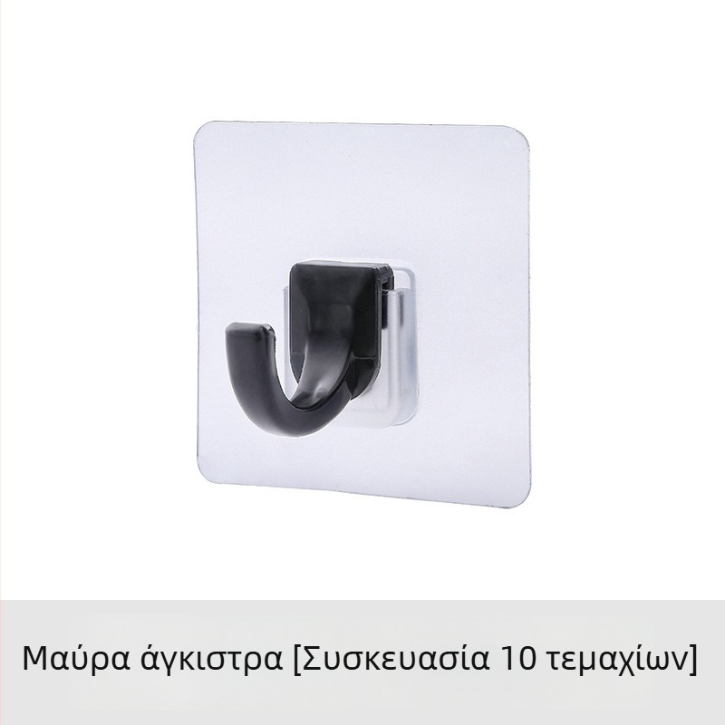 Moni PVC κόλλα κρεμάστρα για οικιακή χρήση, δυνατός γάντζος πόρτας χωρίς διάτρηση, αόρατη ανάρτηση ρούχων