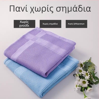 Υπερλεπτές μικροϊνες με υφή βάφλας για καθάρισμα γυαλιών, αυτοκινήτου, κουζίνας και οικίας, διάσταση 40×40 εκ., 250 g/m²
