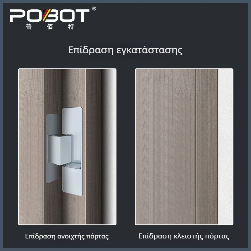 PBT-114 2D ρυθμιζόμενος μεντεσές για πόρτα αλουμινίου-ξύλου με αλουμινένιο πλαίσιο, κράμα ψευδαργύρου, επίστρωση με ψεκασμό