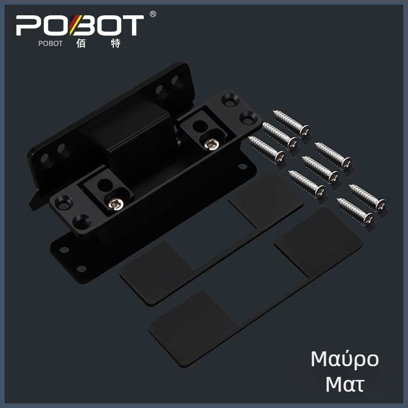PBT-114 2D ρυθμιζόμενος μεντεσές για πόρτα αλουμινίου-ξύλου με αλουμινένιο πλαίσιο, κράμα ψευδαργύρου, επίστρωση με ψεκασμό