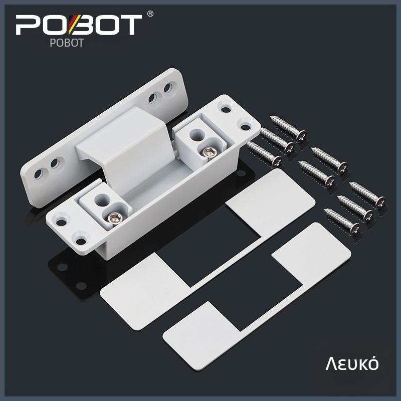 PBT-114 2D ρυθμιζόμενος μεντεσές για πόρτα αλουμινίου-ξύλου με αλουμινένιο πλαίσιο, κράμα ψευδαργύρου, επίστρωση με ψεκασμό