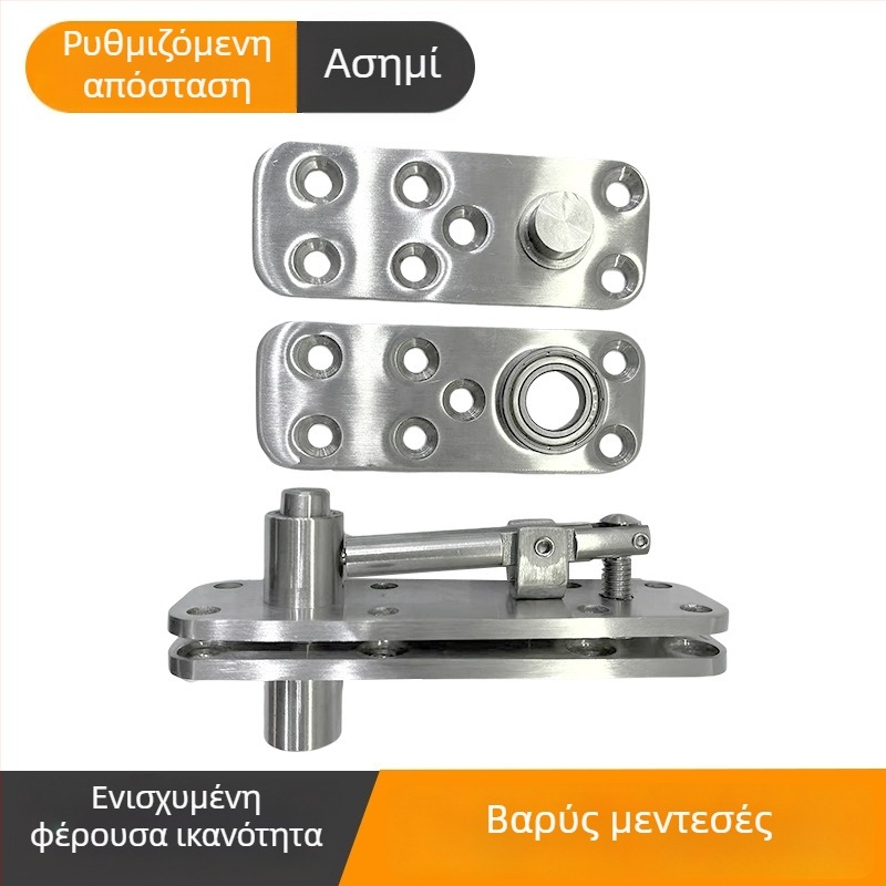 5 mm ανοξείδωτος χάλυβας, βαριάς κατασκευής μεντεσές για ξύλινες πόρτες και πόρτες ντουλαπιών, κρυφός μεντεσές για ομαλό άνοιγμα