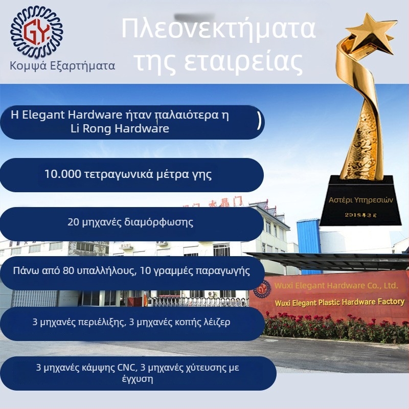 Κυκλικό παράθυρο γκαράζ, εξαρτήματα συρόμενης πόρτας, μικρό παράθυρο, ευρωπαικού στυλ μοντέρνου μινιμαλιστικού σχεδιασμού, υλικό ABS