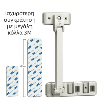Παιδικός αντι-ανατροπής συγκρατητήρας για τηλεόραση/οθόνη και ασφάλεια πόρτας-παραθύρου