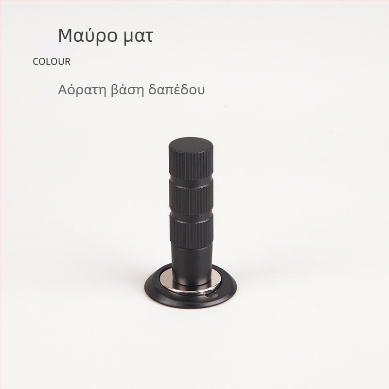 Κρυφή μαγνητική συσκευή πόρτας με μαγνήτη δαπέδου, χαλκός, λευκό, χωρίς διάτρηση, αντισύγκρουση