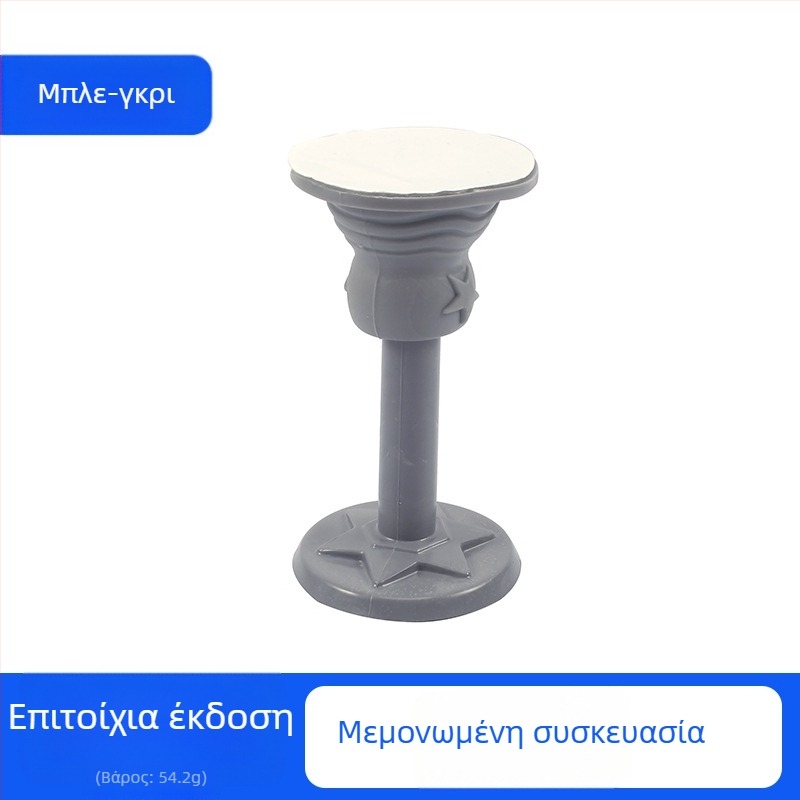 Πόρτα σιλικόνης χωρίς διάτρηση με βάση αναρρόφησης – μαξιλαράκι αποτροπής κραδασμών για μπάνιο