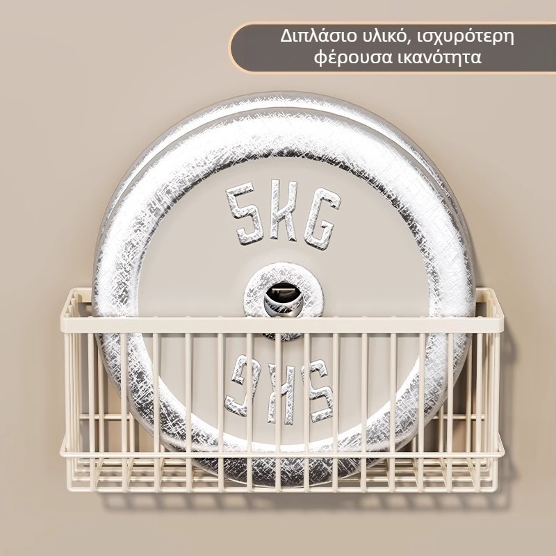 Ράφι αποθήκευσης πόρτας ντουλάπας – εσωτερικός οργανωτής κουζίνας για μεμβράνη και καρυκεύματα