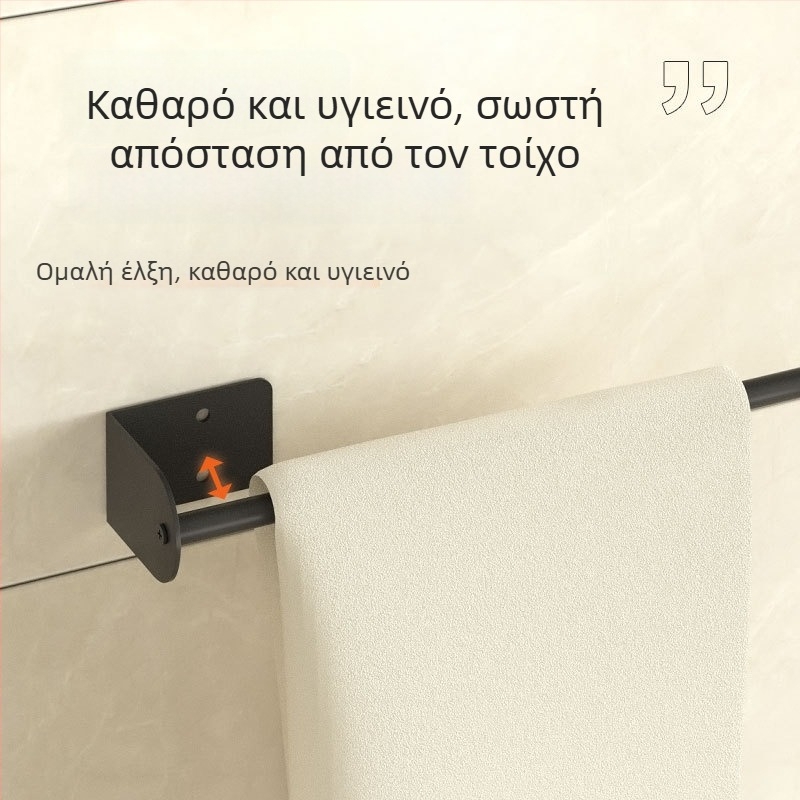 Τοίχου ράφι από ανοξείδωτο ατσάλι για φιλμ τροφίμων, χαρτί κουζίνας, ρολά χαρτιού, πανιά και απορροφητικό χαρτί για λάδια