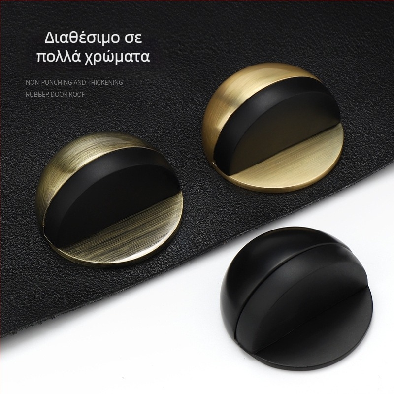 Turtle Top σιλικόνης δάπεδος stopper πόρτας για ξύλινες και γυάλινες πόρτες — ήσυχο, χωρίς διάτρηση