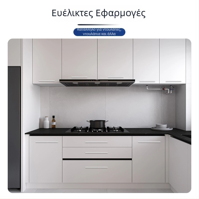 Λαβή τύπου U από ανοξείδωτο χάλυβα 201, μαύρη πούδρα, μακριά λαβή για ντουλάπες, εργαλειοθήκες και μηχανήματα