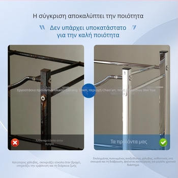 Ανοξείδωτο τριόροφο ράφι αποθήκευσης φιαλών νερού, αποσυναρμολογούμενο και συναρμολογούμενο, αντιδιαβρωτικό, αντιολισθητικές βάσεις