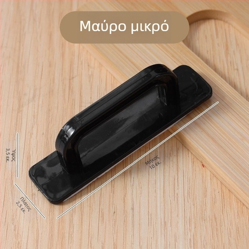 Λαβή ντουλάπας χωρίς διάτρηση με αυτοκόλλητη εγκατάσταση για γυάλινες συρόμενες πόρτες