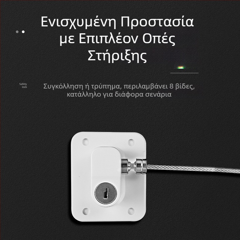 Jasbe Fq3-a Αλουμινίνιο Ασφαλιστικό Κλείδωμα Παραθύρου, προστασία παιδιών, εγκατάσταση χωρίς διάτρηση, πολυλειτουργικό κλείδωμα