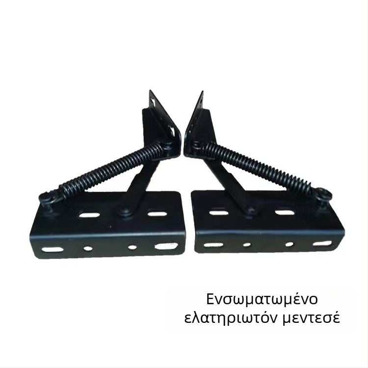 Μαύρη κρυφή μεντεσέ για καναπέ – ενιαία ενσωματωμένη μεντεσέ με πλάκα στήριξης, εξαρτήματα επίπλων για ντουλάπες