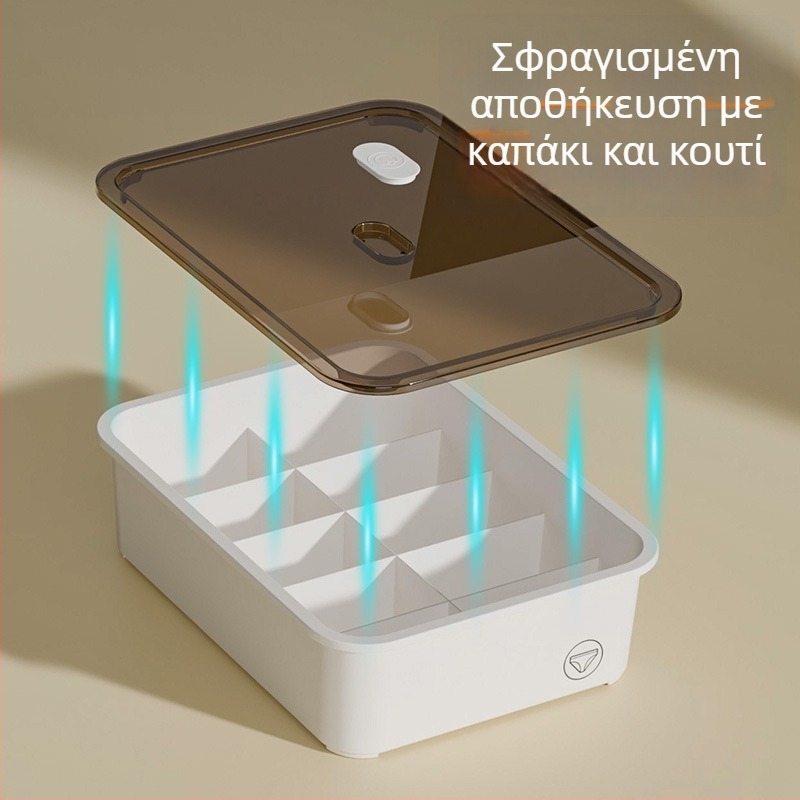 Σετ κουτιών αποθήκευσης εσωρούχων για οικιακή χρήση με διαχωριστικά – οργάνωση σουτιέν, εσωρούχων και καλτσών