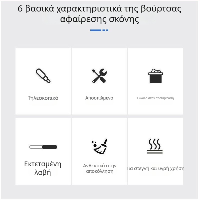 Σετ καθαρισμού αυτοκινήτου: σκούπα απομάκρυνσης σκόνης – διπλής χρήσης για σπίτι και αυτοκίνητο