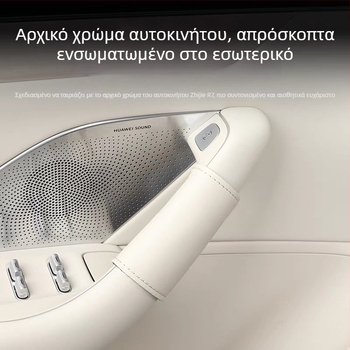 Zhijie R7/S7 Κάλυμμα προστασίας για τη λαβή πόρτας και τον εσωτερικό πίνακα, εσωτερική διακόσμηση, αντιχαρακτικό
