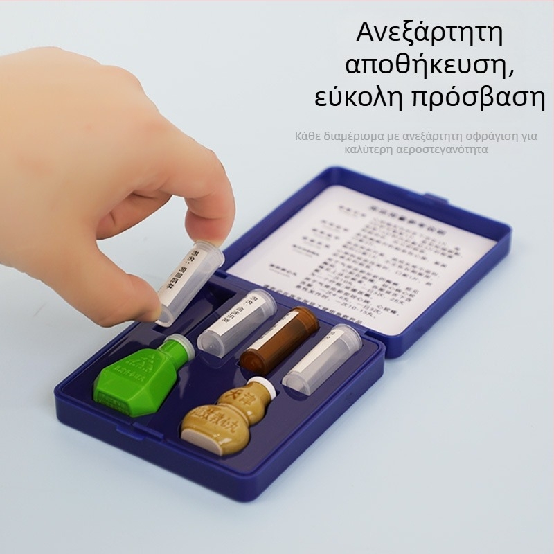 Φορητό κουτί επείγουσας ιατρικής για την υγεία της καρδιάς με διαμερίσματα φαρμάκων