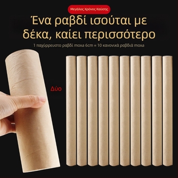 Μόξα ράβδοι πέντε ετών για μοξοθεραπεία, μήκος 7 cm, 6 cm και 5 cm, τεχνική Thunder Fire