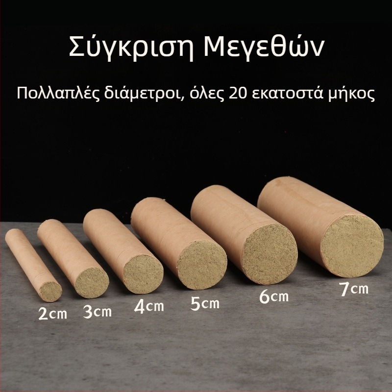 Μόξα ράβδοι πέντε ετών για μοξοθεραπεία, μήκος 7 cm, 6 cm και 5 cm, τεχνική Thunder Fire