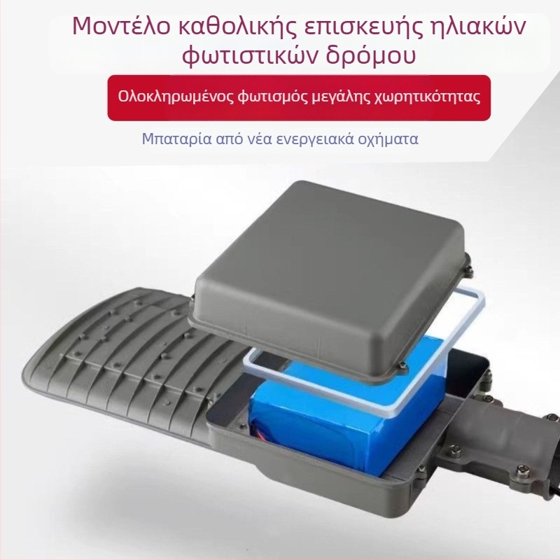 Ηλιακή λαμπτήρα τοποθετούμενη στον τοίχο για εξωτερικούς χώρους, αδιάβροχο οδικό φως, υπερλαμπρό υψηλής ισχύος ηλιακό φως με αυτόματη ενεργοποίηση τη νύχτα, αγροτικό οδικό φως