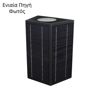 Αλουμινένιο εξωτερικό φωτιστικό τοίχου με δύο κεφαλές, κινέζικου στυλ, για βίλα αυλής, LED ηλιακό εξωτερικό φωτιστικό τοίχου