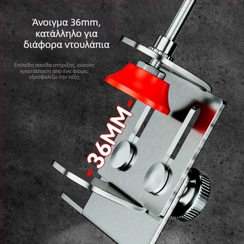 Πολυχρηστικό εργαλείο τοποθέτησης πόρτας ντουλάπας με θέση επάνω πάνελ
