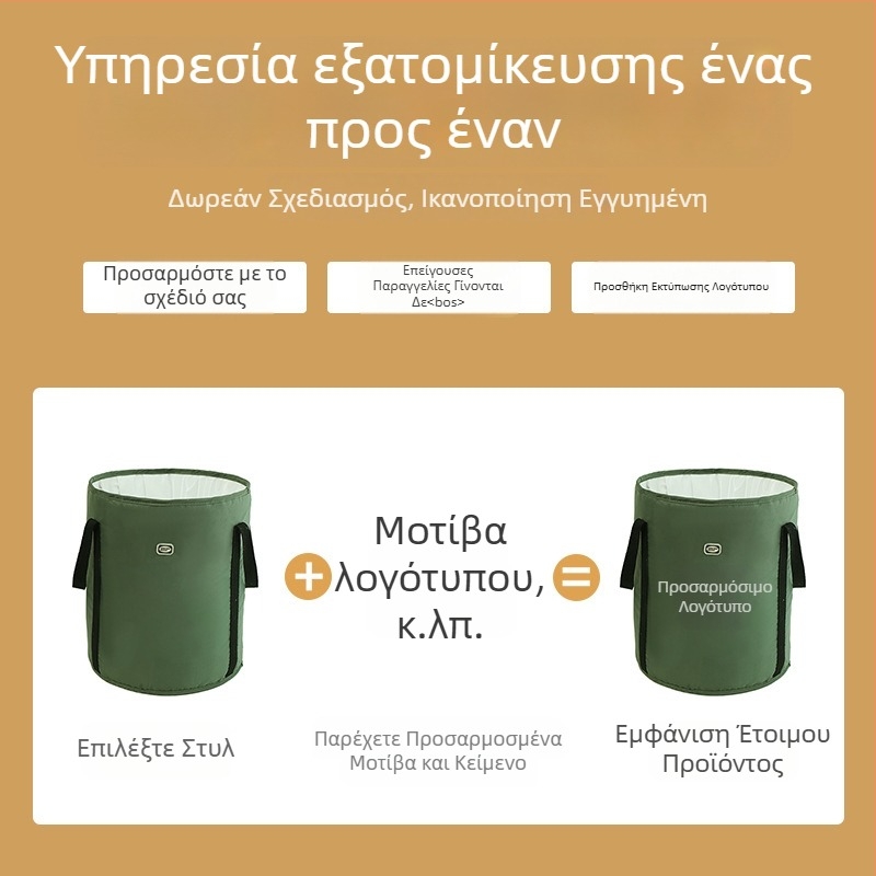 Αναδιπλούμενη φορητή λεκάνη ποδιών με καπάκι, βολική βάση ποδιών για οικιακή χρήση, προσαρμοζόμενο λογότυπο, χρώμα και μέγεθος