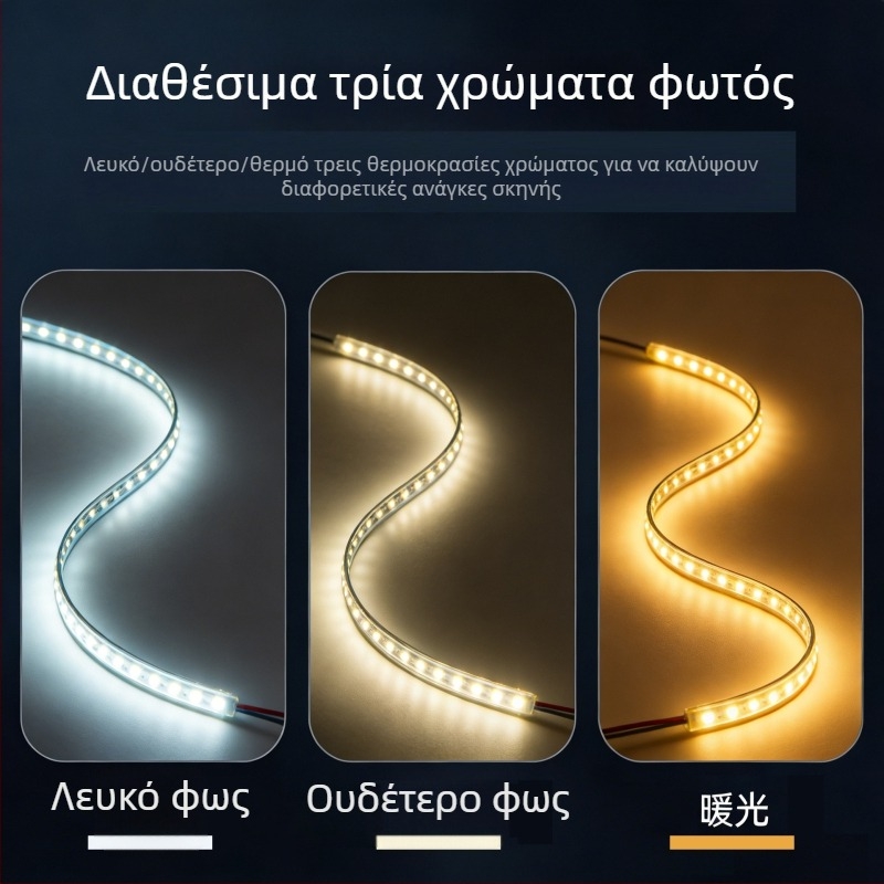 Λωρίδα LED 220V χωρίς μετασχηματιστή, οροφής για σαλόνι – γραμμικός φωτισμός περιβάλλοντος