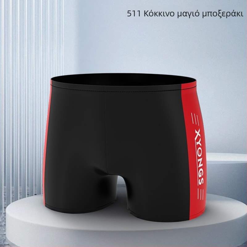 Ανδρικά γρήγορα στεγνωτά boxer σορτς για κολύμβηση, σε μεγάλο μέγεθος, κατά της αμηχανίας, αθλητικά σορτς κολύμβησης για θερμές πηγές
