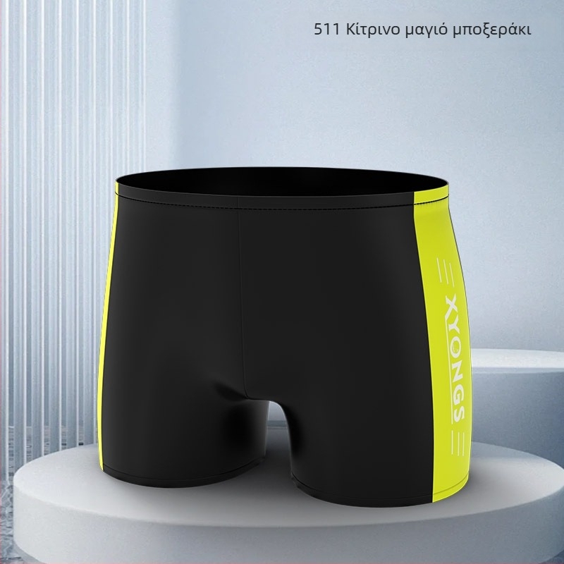 Ανδρικά γρήγορα στεγνωτά boxer σορτς για κολύμβηση, σε μεγάλο μέγεθος, κατά της αμηχανίας, αθλητικά σορτς κολύμβησης για θερμές πηγές
