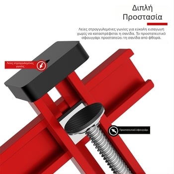 Bohan δεύτερης γενιάς εντοπιστής εγκατάστασης πόρτας ντουλάπας – πολυλειτουργικό εργαλείο ξυλουργικής για ακριβή στερέωση κρεματών και βάσεων πορτών