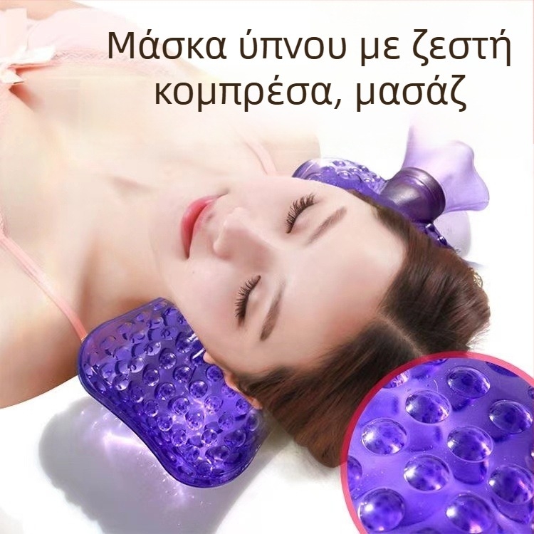 Θερμαντική φιάλη με νερό πλήρως γεμάτη για τον αυχένα και τα πλάτη, αντι-κάψιμο, παχύτερες προεξοχές για τη θέρμανση κοιλιάς και οσφυϊκής περιοχής
