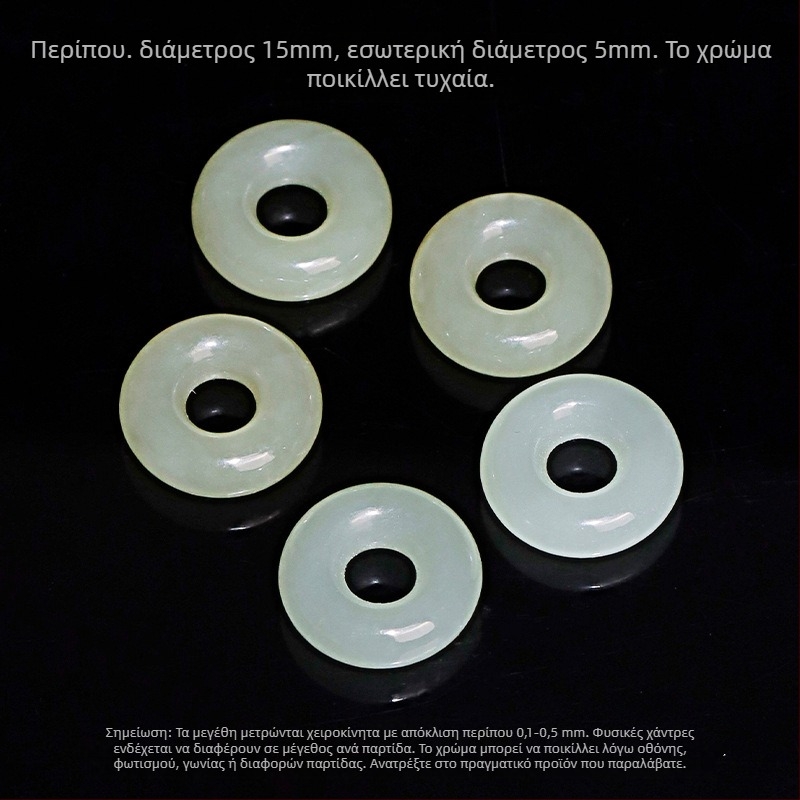 Συστήματα DIY κοσμημάτων από φυσικό Hetian Jade — δαχτυλίδια, κρεμαστά και αξεσουάρ βραχιολιού