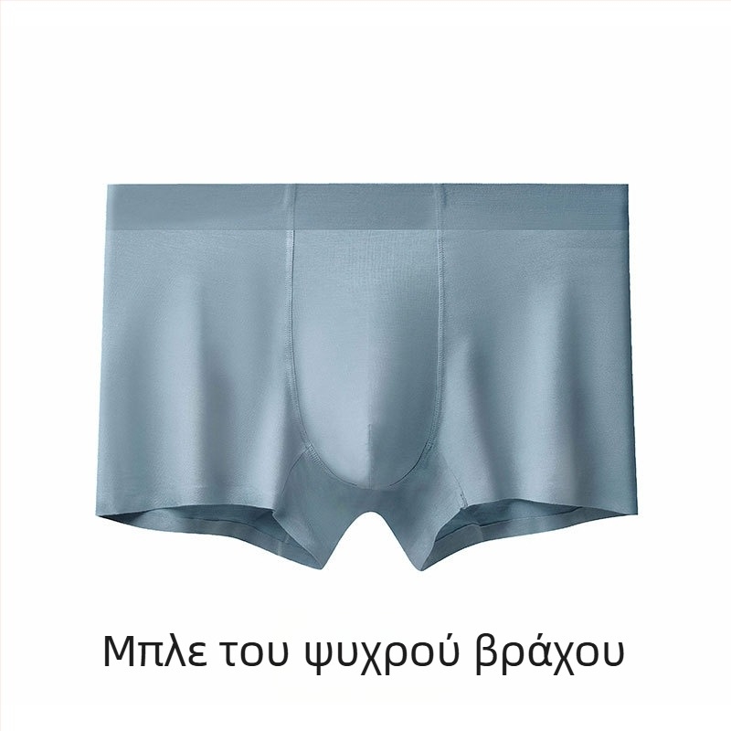 Ανδρικά μποξεράκια από Lenzing Modal, μεσαίας μέσης, διαπνοή, αντιβακτηριακά, χωρίς ραφές, μονόχρωμα, 60 τεμάχια
