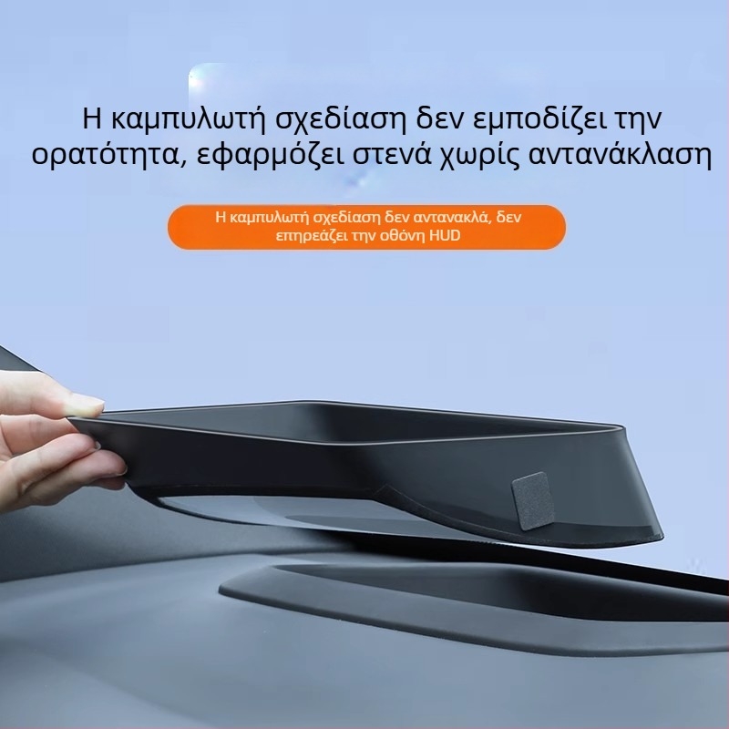 Ideal L6L7L8L9 Προστατευτικό πλαίσιο HUD για τον πίνακα οργάνων αυτοκινήτου
