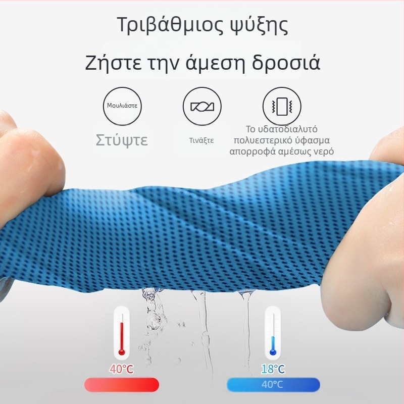 Αθλητικό πανάκι καρπού, απορροφητικό ιδρώτα, γρήγορο στέγνωμα, για τρέξιμο και γυμναστική