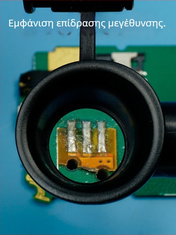 Διπλικός φακός κεφαλής με μεγενθύσεις 10x–25x, LED φωτισμό στην ασπίδα ματιών για επισκευές ρολογιών και αξιολόγηση αρχαιοτήτων