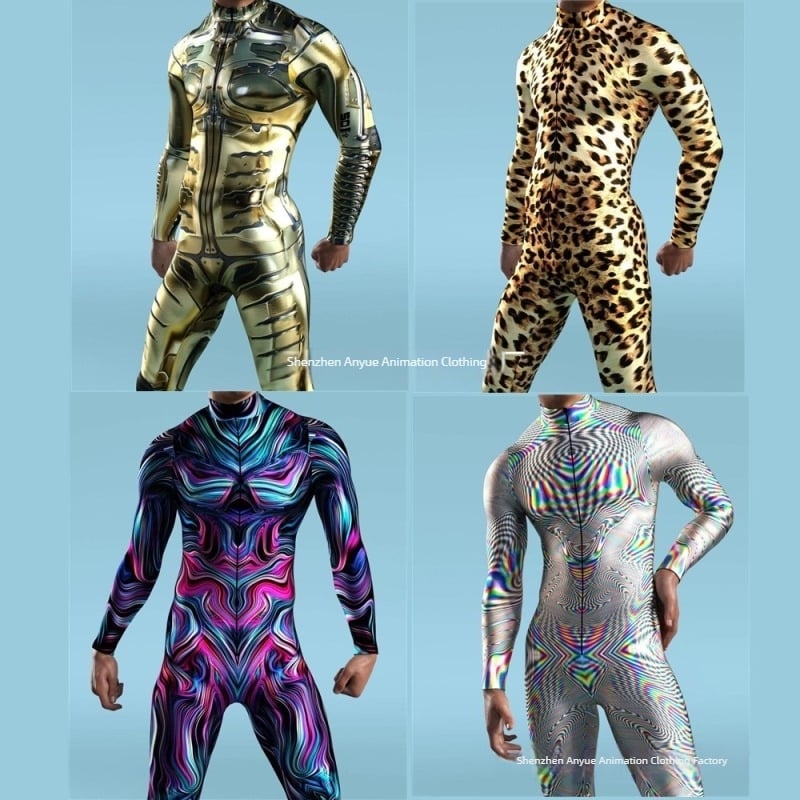 Halloween 2023: ολόσωμο κοστούμι cosplay για ενήλικες με 3D ψηφιακή εκτύπωση — ένα κομμάτι