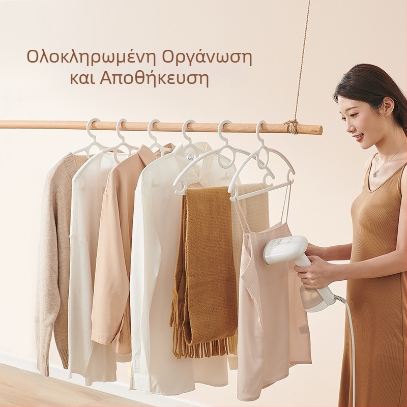 Αρωματισμένη χωρίς ραφή κρεμάστρα για οικιακή χρήση, αντιολισθητικό σχέδιο στους ώμους, παιδική κρεμάστρα με φαρδιούς ώμους για στέγνωμα και αποθήκευση