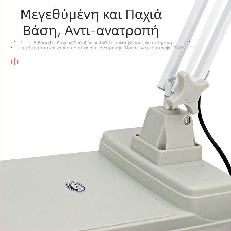 LT-86C Μεγεθυντικός φακός με LED για επισκευές ηλεκτρονικών – βιομηχανική επιτραπέζια λάμπα εργασίας με χαραγμένη ταυτοποίηση 86B