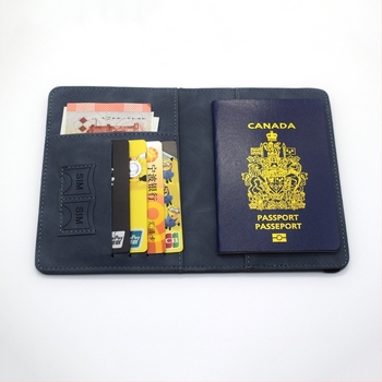 Θήκη Διαβατηρίου από PU Δέρμα με RFID Αντικλοπή, Πολλαπλές Θήκες Καρτών, Οργανωτής Εισιτηρίων και Εγγράφων — Premium Θήκη Ταξιδιών