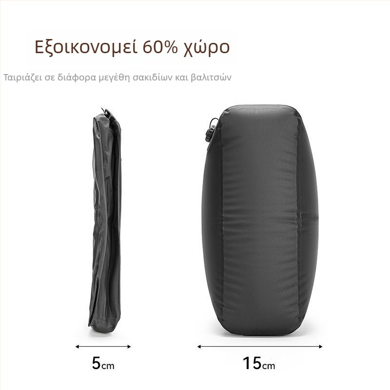 Τσαντάκι αποθήκευσης ταξιδιού με ηλεκτρική αντλία, σακούες κενού και συμπιεστικές σακούες, αεροστεγές και ανθεκτικό στην υγρασία