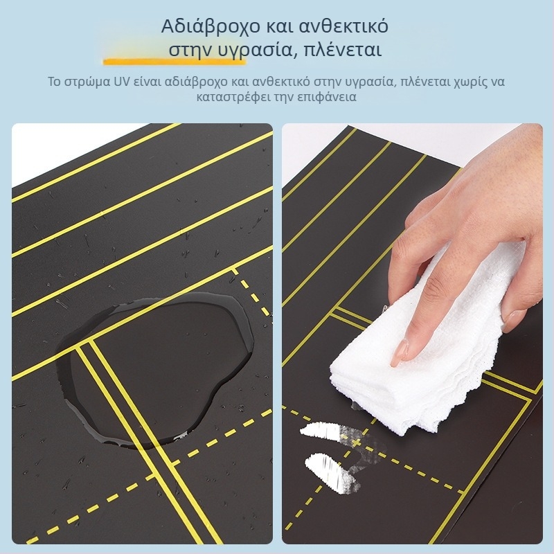 Μαγνητικός παιδαγωγικός μαυροπίνακας με Pinyin και αγγλικές γραμμές, μικρός οικιακός μαγνητικός πίνακας, αδιάβροχος