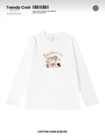 Ανδρική μακρυμάνικη βαμβακερή T‑shirt, χαλαρή εφαρμογή, στρογγυλός λαιμός, φθινοπωρινό casual ρούχο, 2024 έκδοση