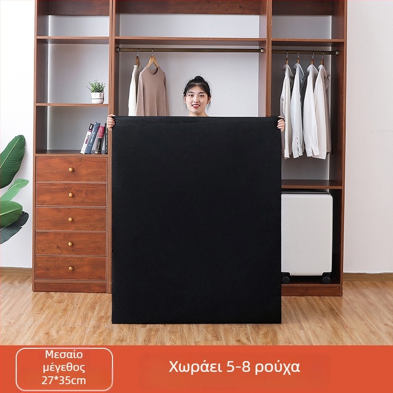 Τσάντα αποθήκευσης με κορδόνι, μεγάλη χωρητικότητα, αδιάβροχη, για ρούχα και παπλώματα, μετακόμιση/συσκευασία