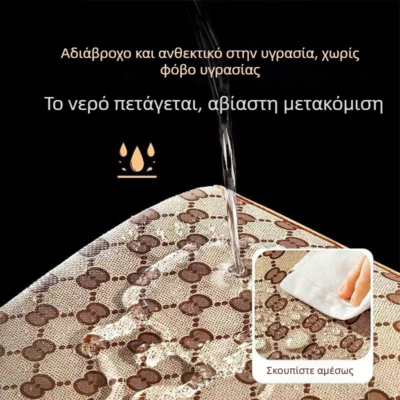 Μεγάλη παχιά μη υφασμάτινη τσάντα μετακόμισης για παπλώματα και ρούχα – οργάνωση αποσκευών ταξιδιού E18