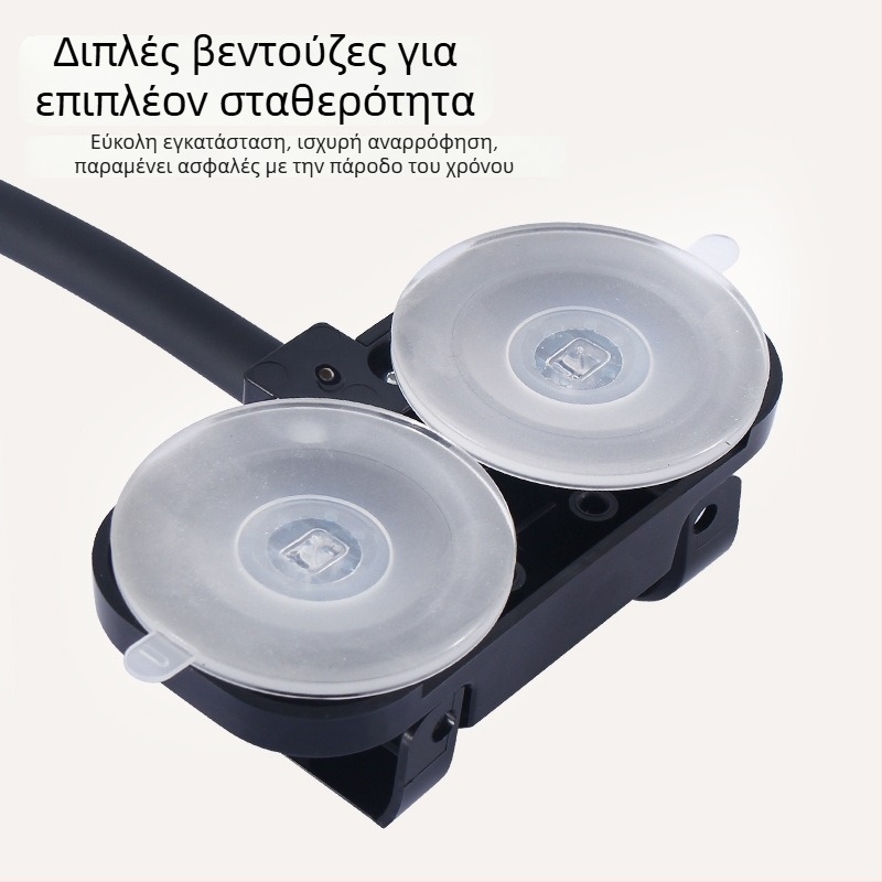 Θήκη πιστολακίου μαλλιών χωρίς χρήση χεριών, τοίχο-μοντάρισμα, χωρίς διάτρηση, με ισχυρή βεντούζα