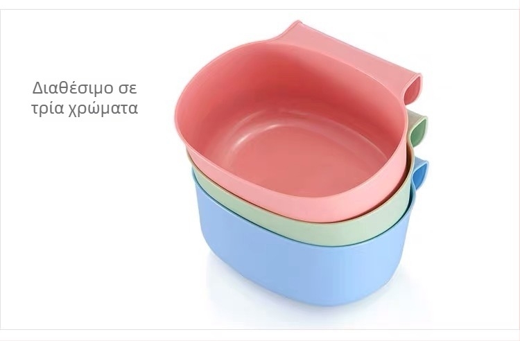Πλαστικός μικρός κάδος απορριμμάτων κουζίνας, επιτραπέζιος οργανωτής μικροαντικειμένων, κρεμάστρα πόρτας ντουλαπιού